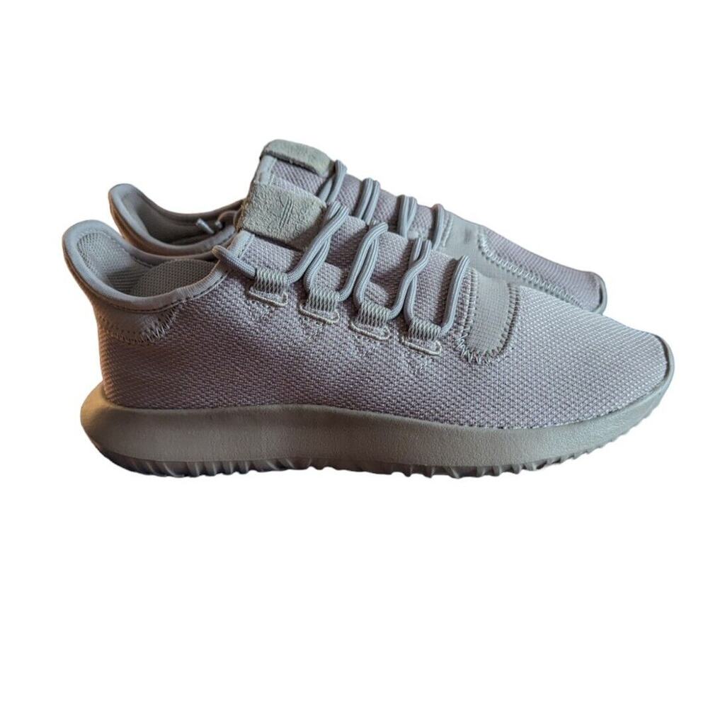 adidas Tubular Shadow J Big Kids 6.5 Running Shoes Tan Sneakers Mocha New - Picture 4 of 16